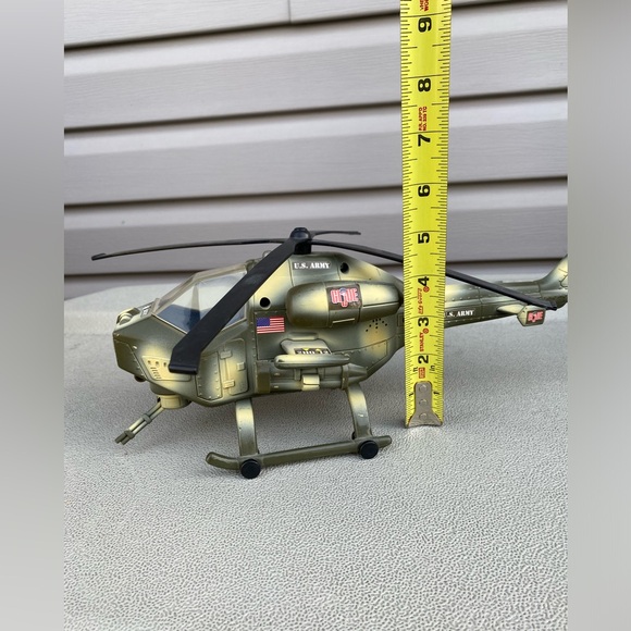GI Joe 2001 Funrise Hasbro Power U.S. Army Helicopter Untested - Picture 7 of 9